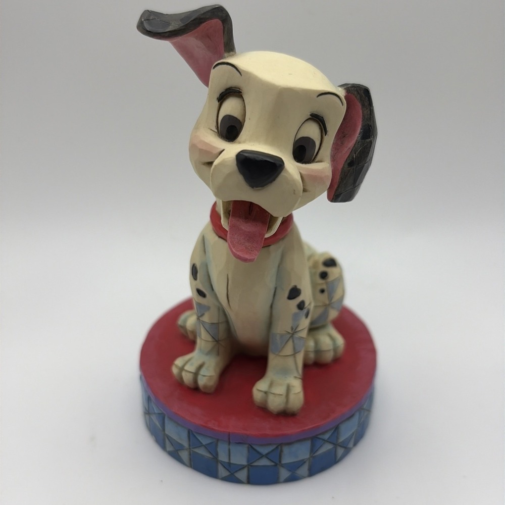 Jim Shore Disney Traditions Lucky "Happy Go Lucky" 101 Dalmatians Figurine Dog